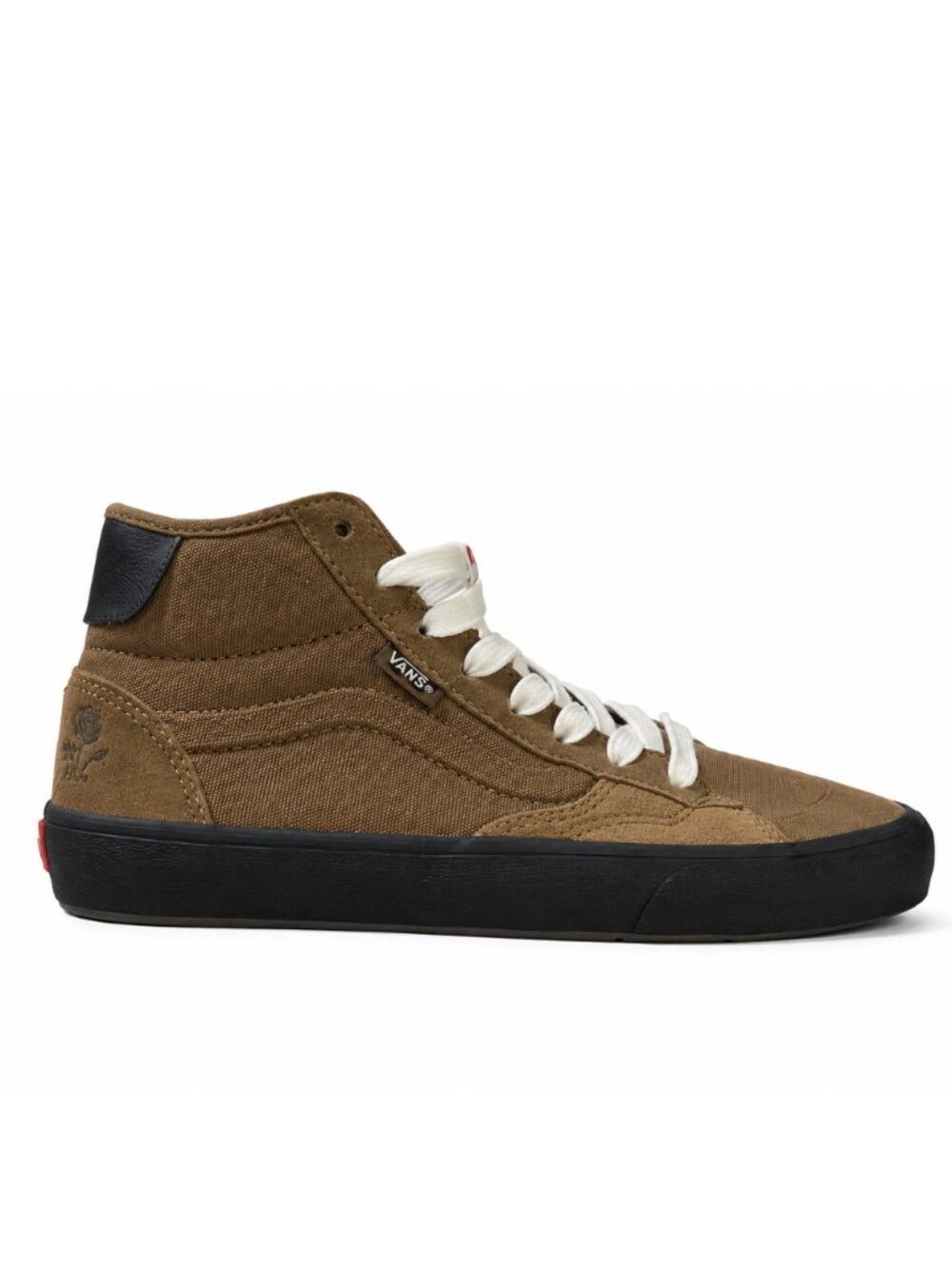 Vans The Lizzie Dirt Black Men’s High Top Brown Sneakers VN0A4BX1RQJ Sz 5